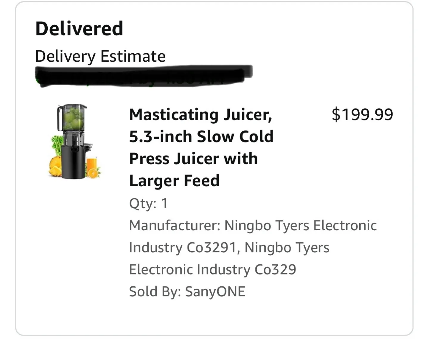 Slow Cold Press Juicer image indicator(5)