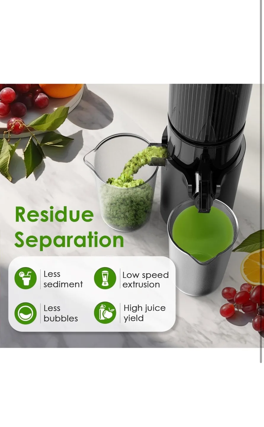 Slow Cold Press Juicer image indicator(3)