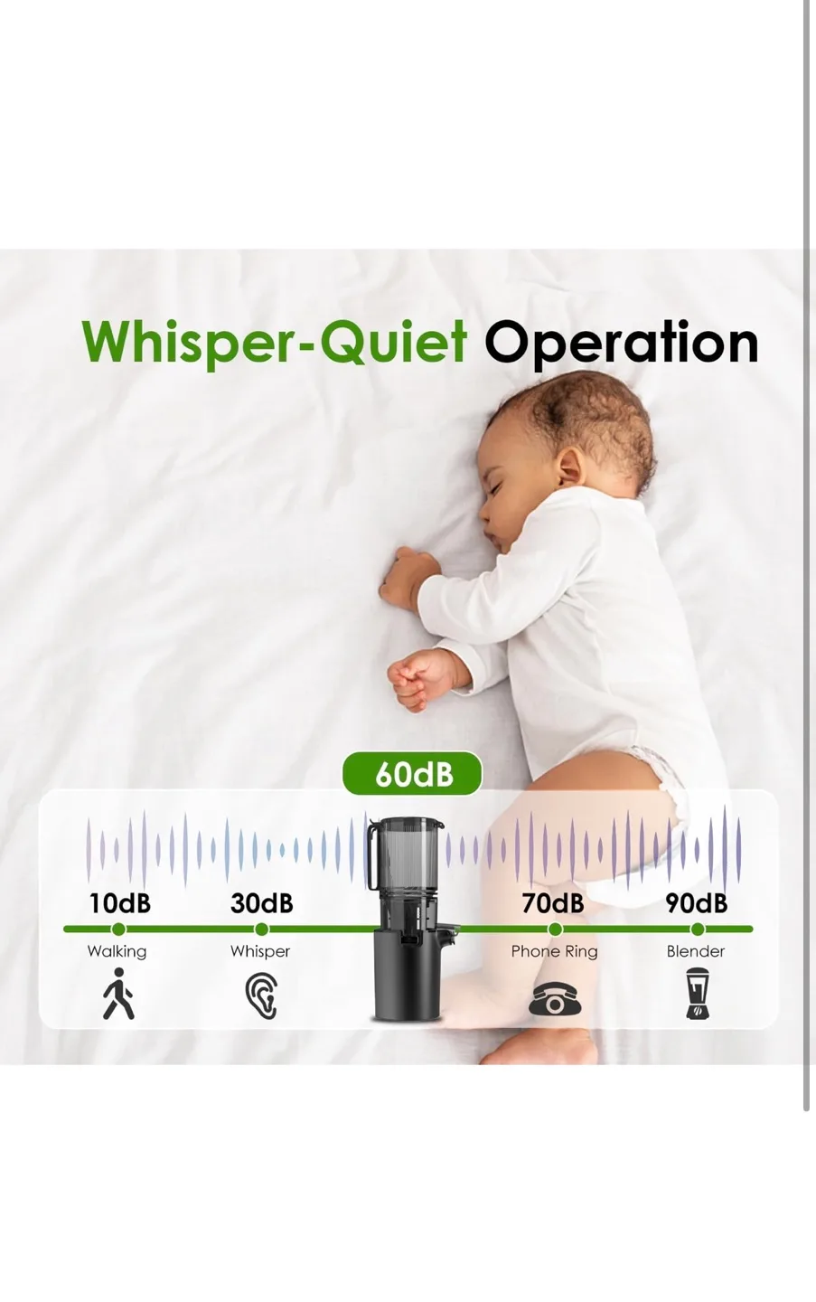 Slow Cold Press Juicer image indicator(4)