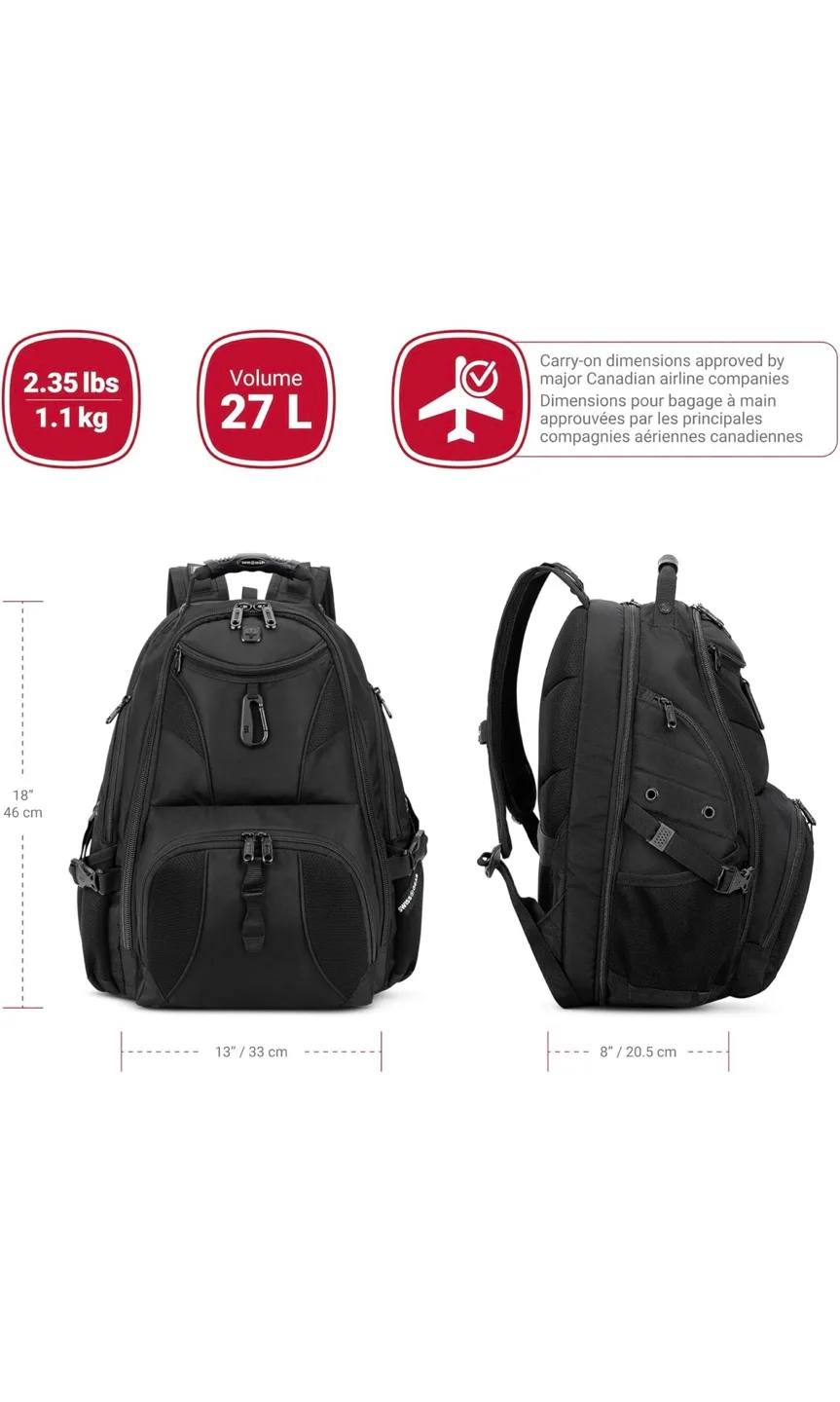 SwissGear 1900 Scansmart TSA 17-inch Laptop Backpack image indicator(6)