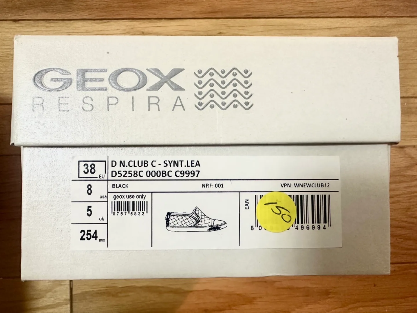 GEOX Respira Womens New Club Slip On Quilted Sneakers Sz 8 image indicator(2)