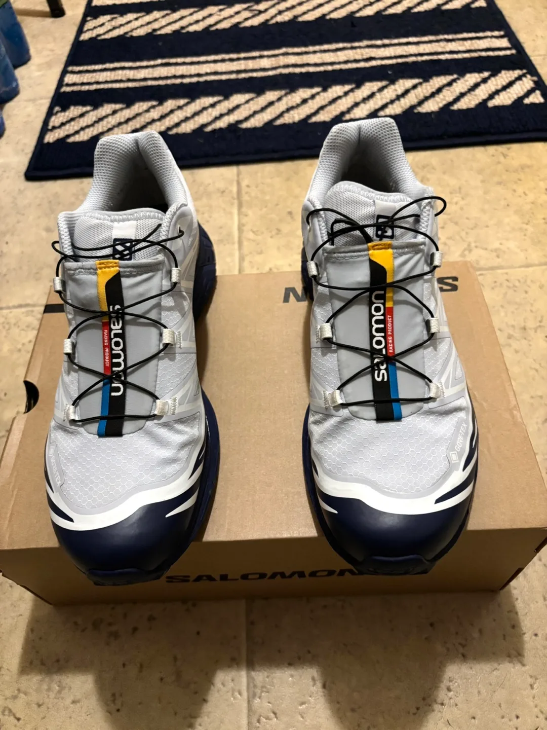 Salomon XT-6 GTX Light Blue/Navy image indicator(4)