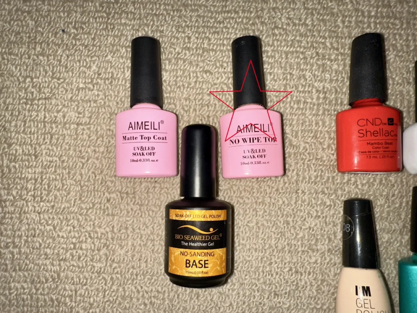 Nail Tech Shellac Gel Nail Art Supplies Bundle image indicator(3)