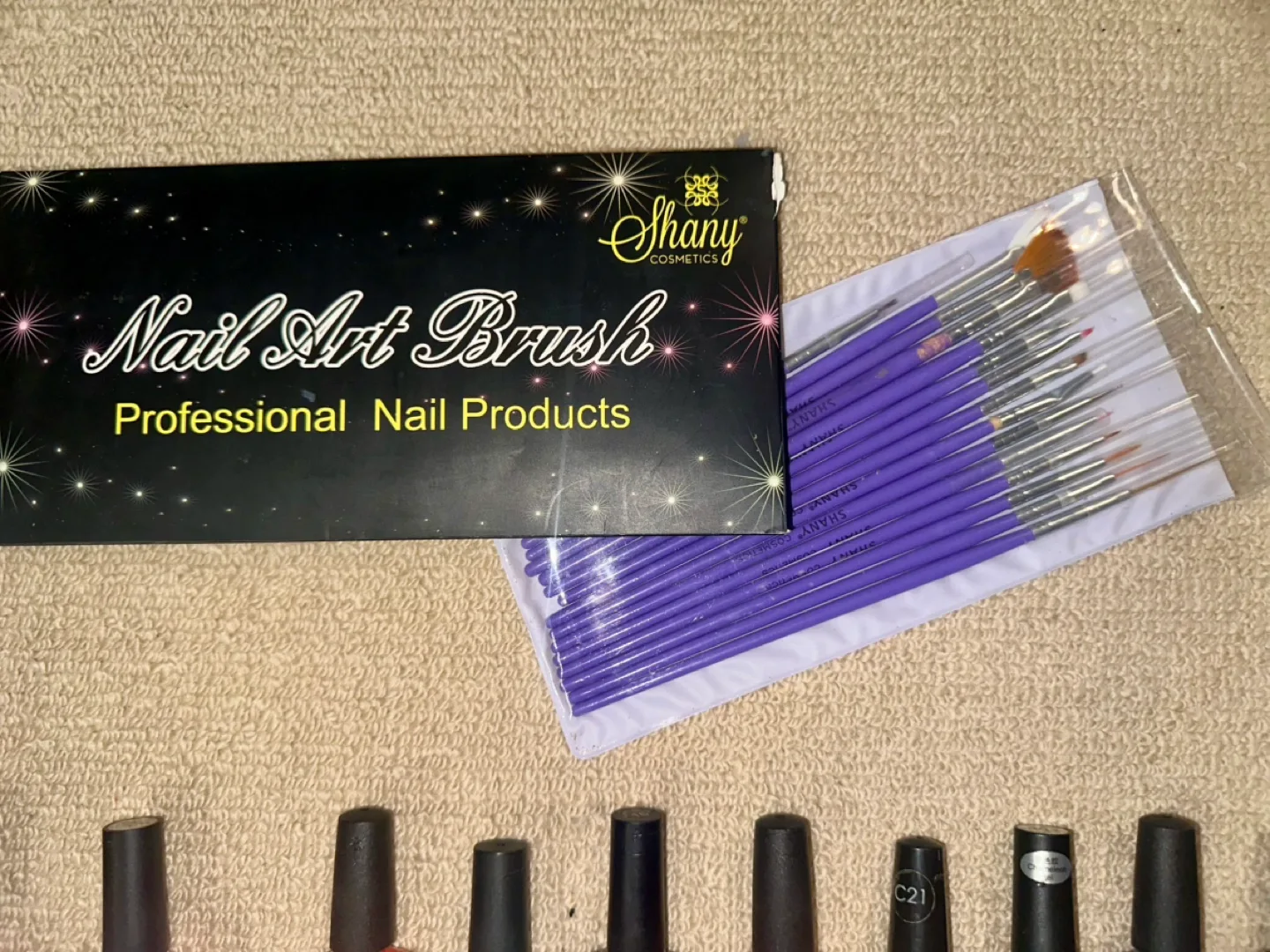 Nail Tech Shellac Gel Nail Art Supplies Bundle image indicator(10)