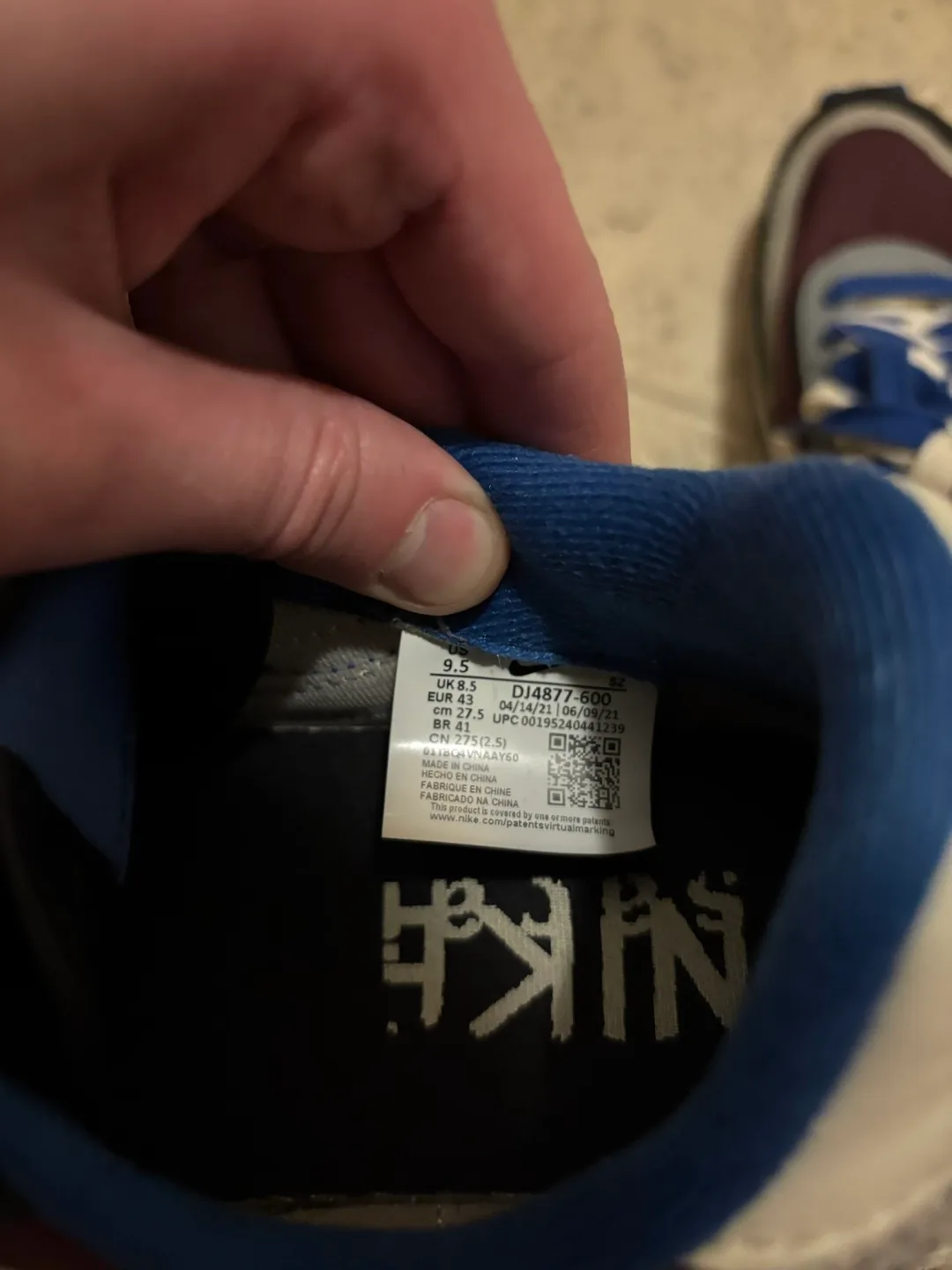 Nike LD Waffle Sacai Undercover Sneaker image indicator(7)