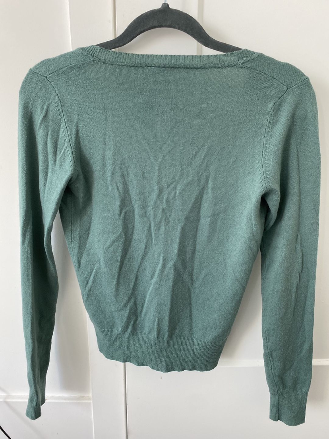 Atmosphere Women's Teal Green Cardigan Sweater Size 8-10 - photo 3