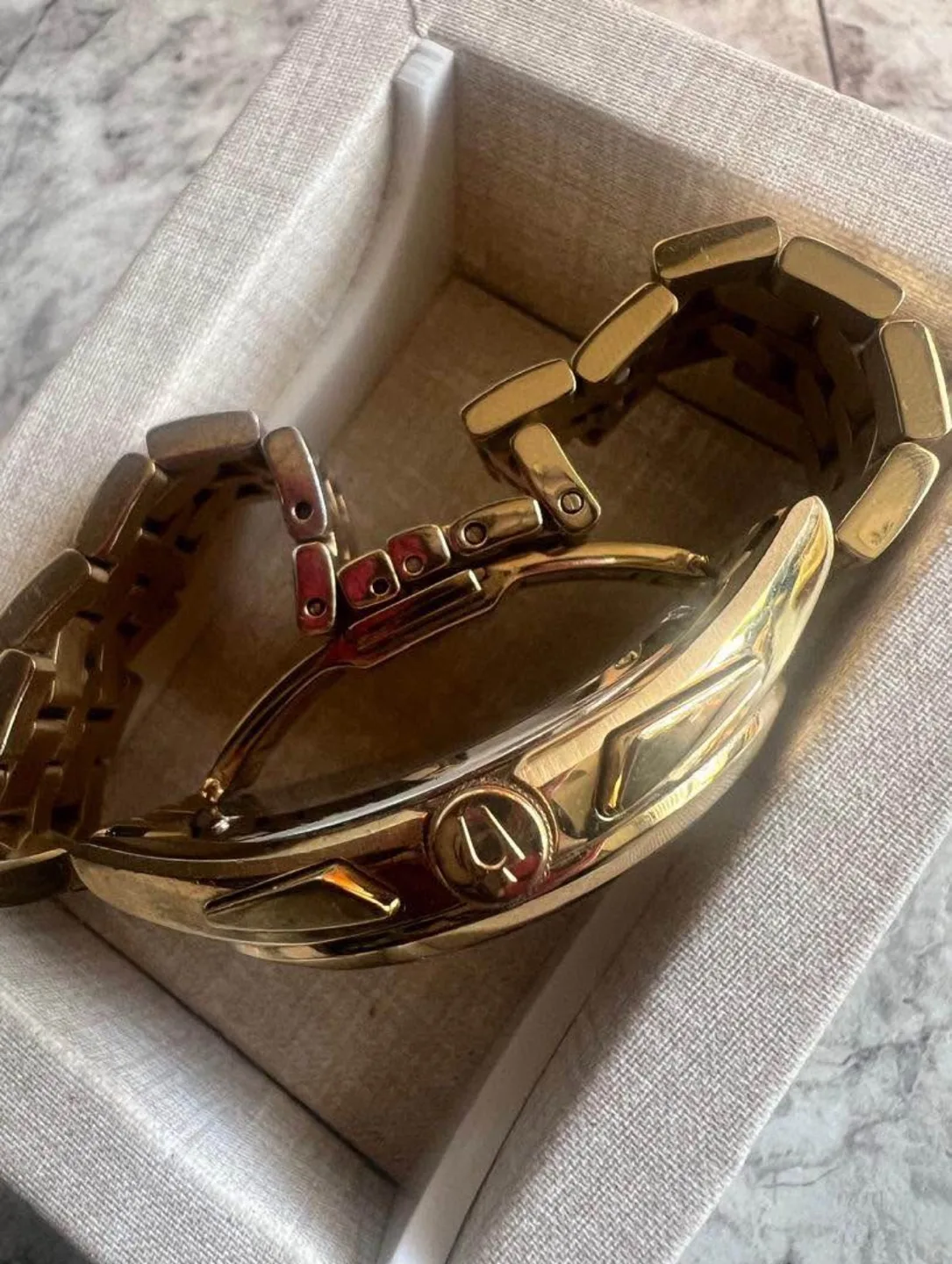 Bulova Men's Gold Chronograph Watch image indicator(2)