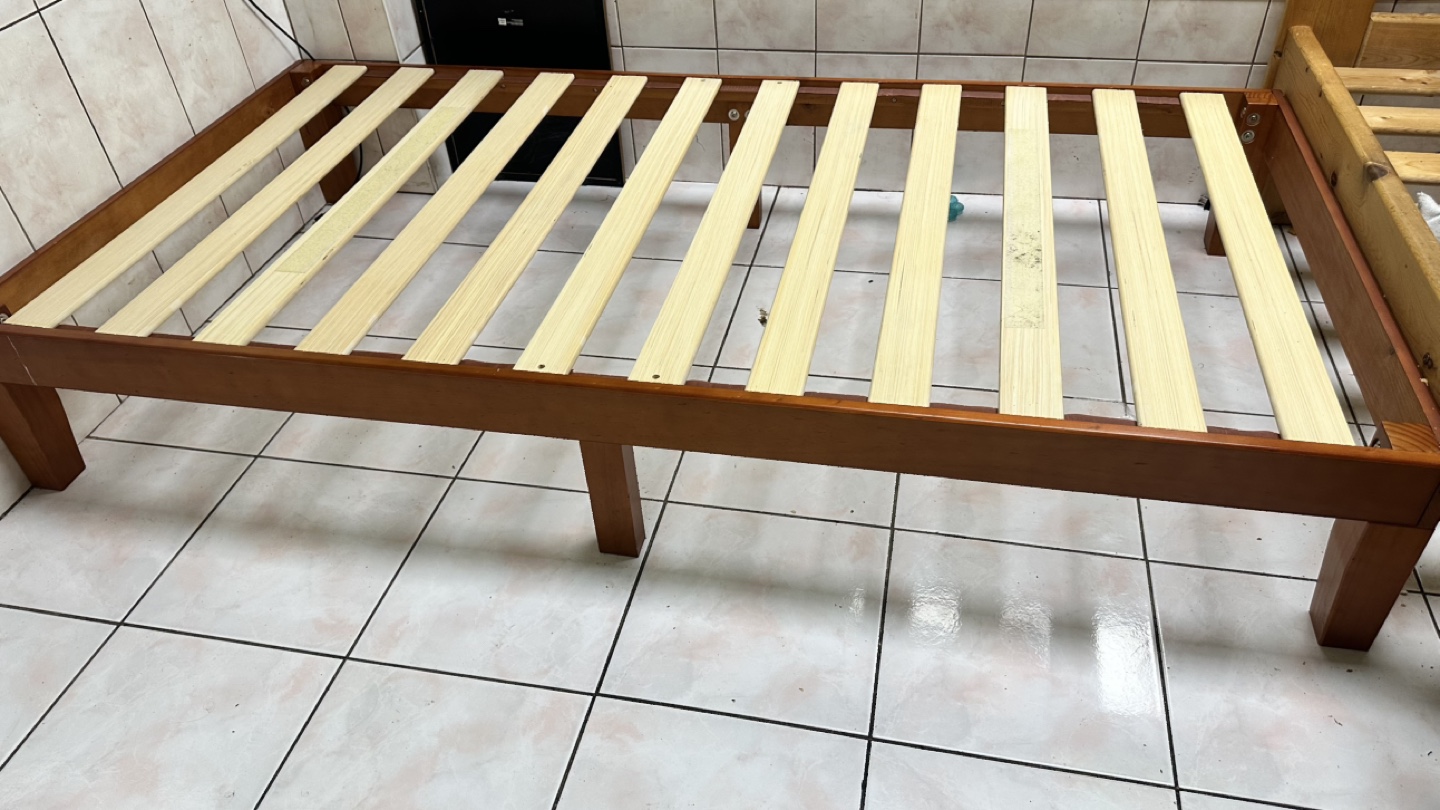 Wooden Bed Frame - Twin Size