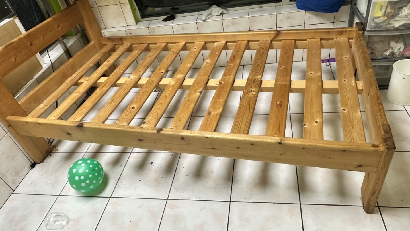 Wooden Single Bed Frame