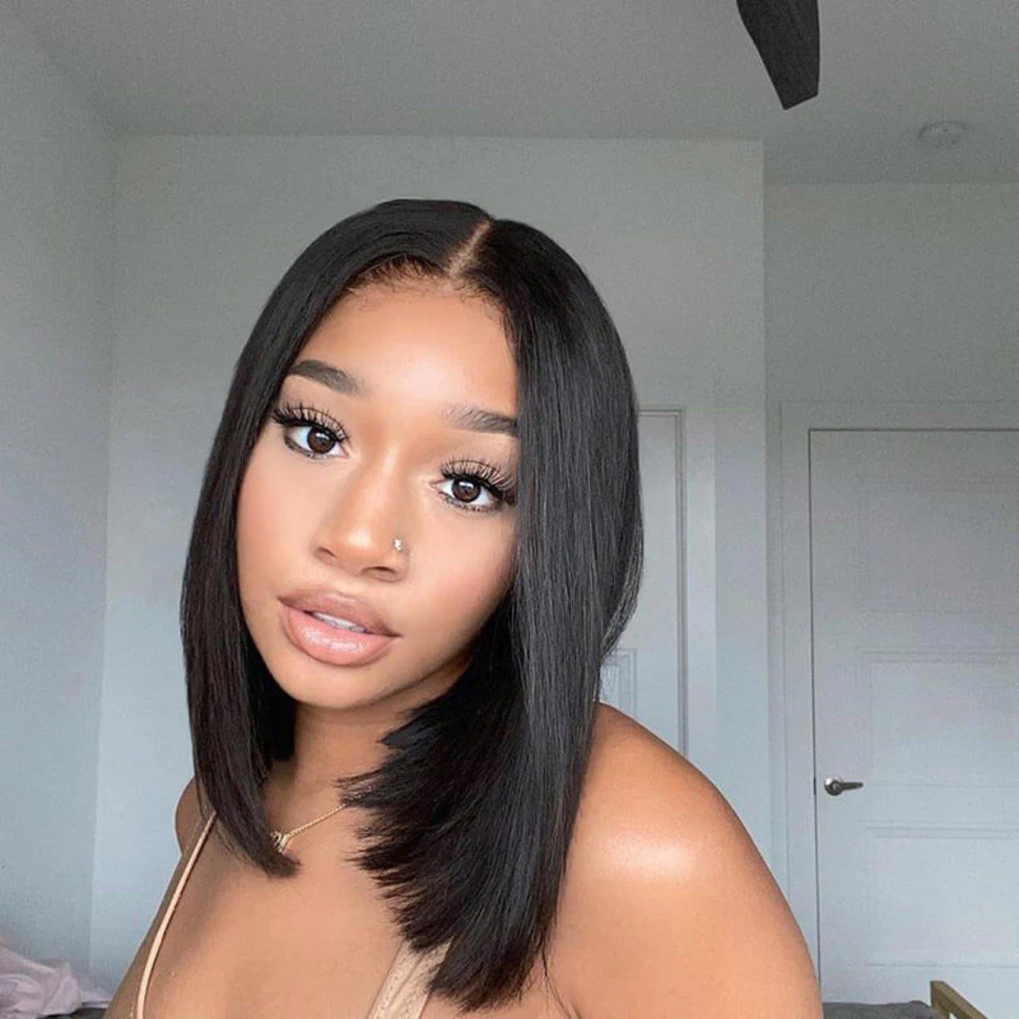 NEW! Black Bob Lace Front Wig