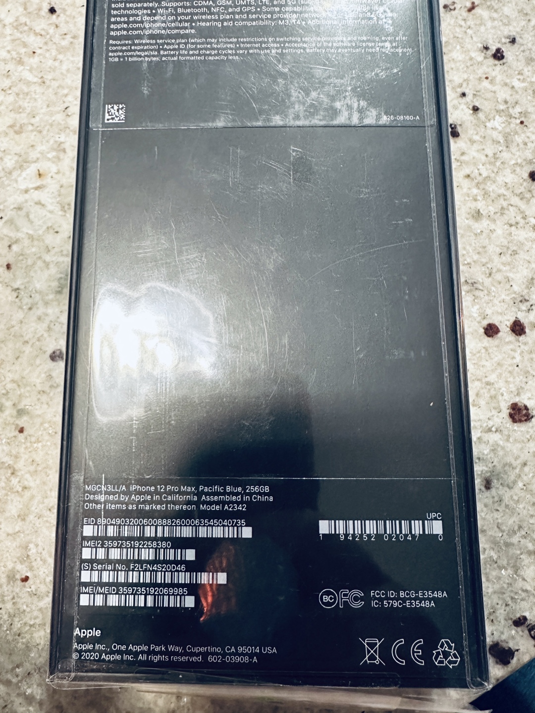Brand New iPhone 12 Pro Max 256GB - Pacific Blue - photo 2