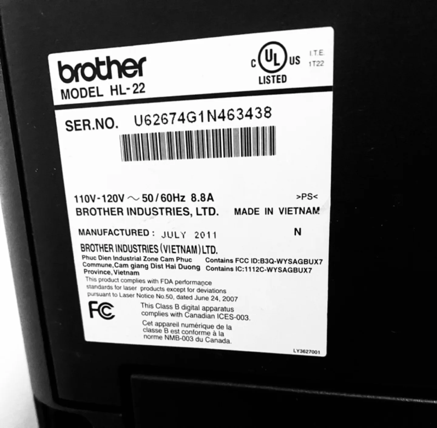 Brother HL-2270DW Laser Printer image indicator(2)