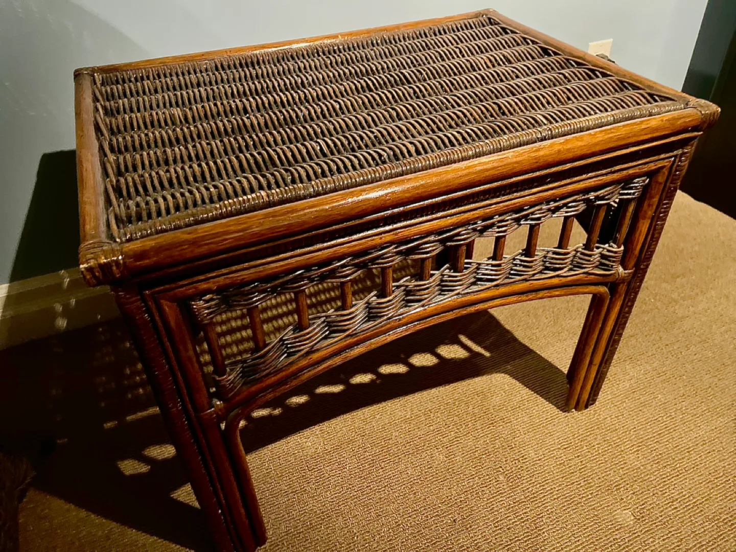 3 piece RATTAN Loveseat and Chair Set image indicator(6)