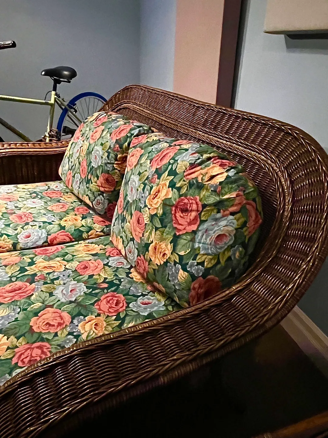 3 piece RATTAN Loveseat and Chair Set image indicator(3)