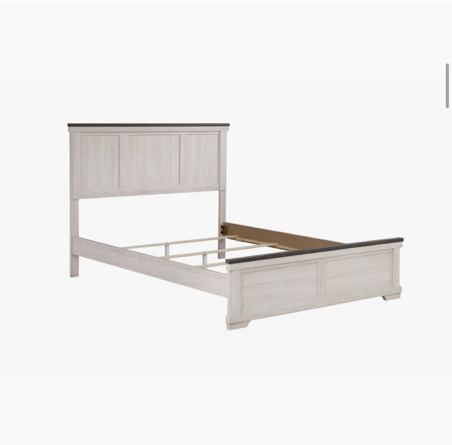 King Size Platform Bed Frame with Headboard