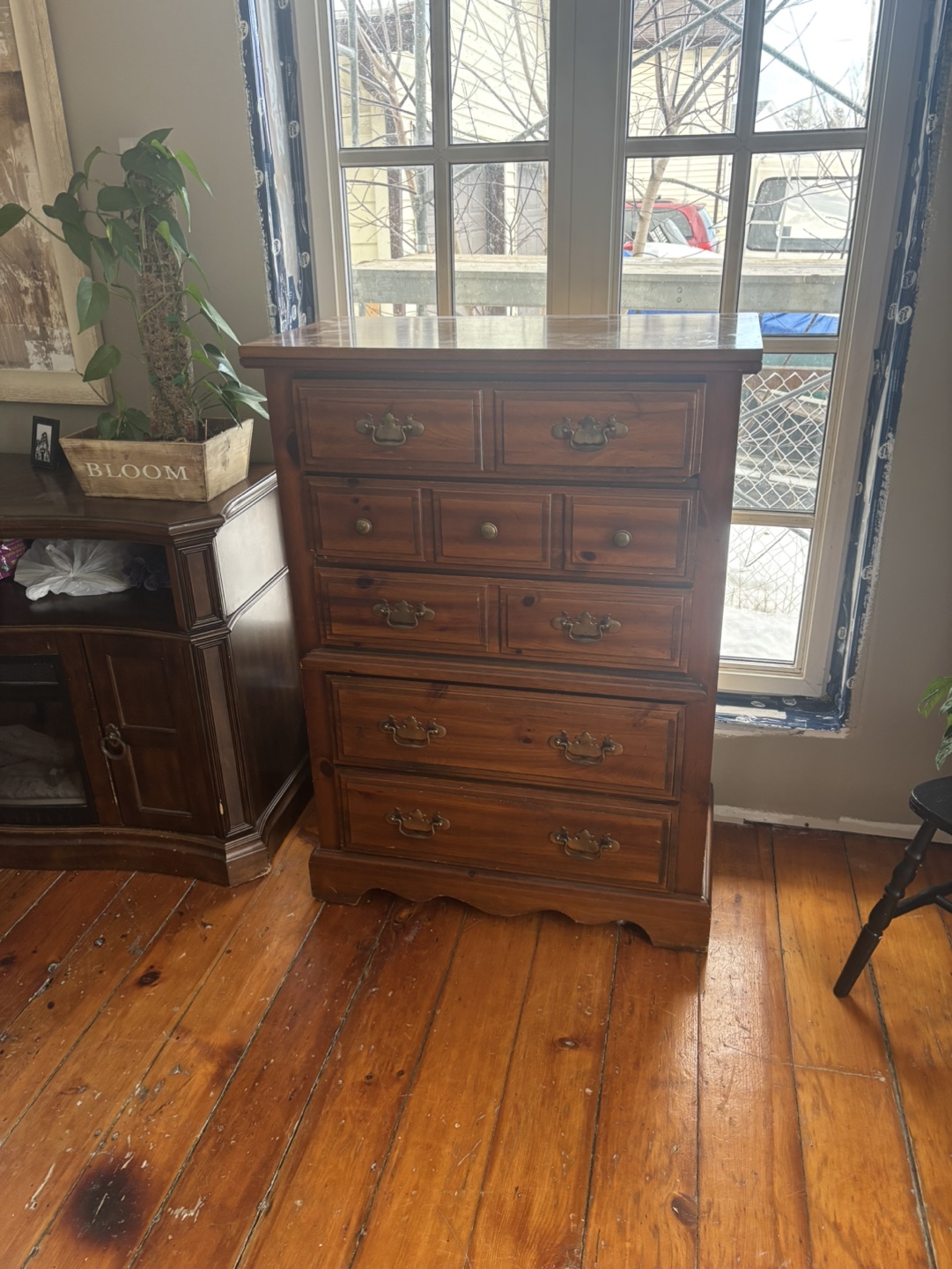 Solid Wood Chest of Drawers