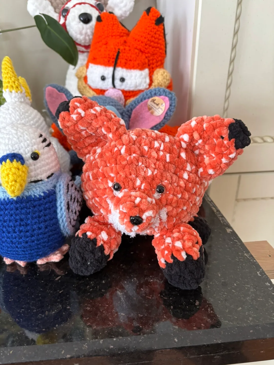 Adorable Crochet Fox Toy thumbnail