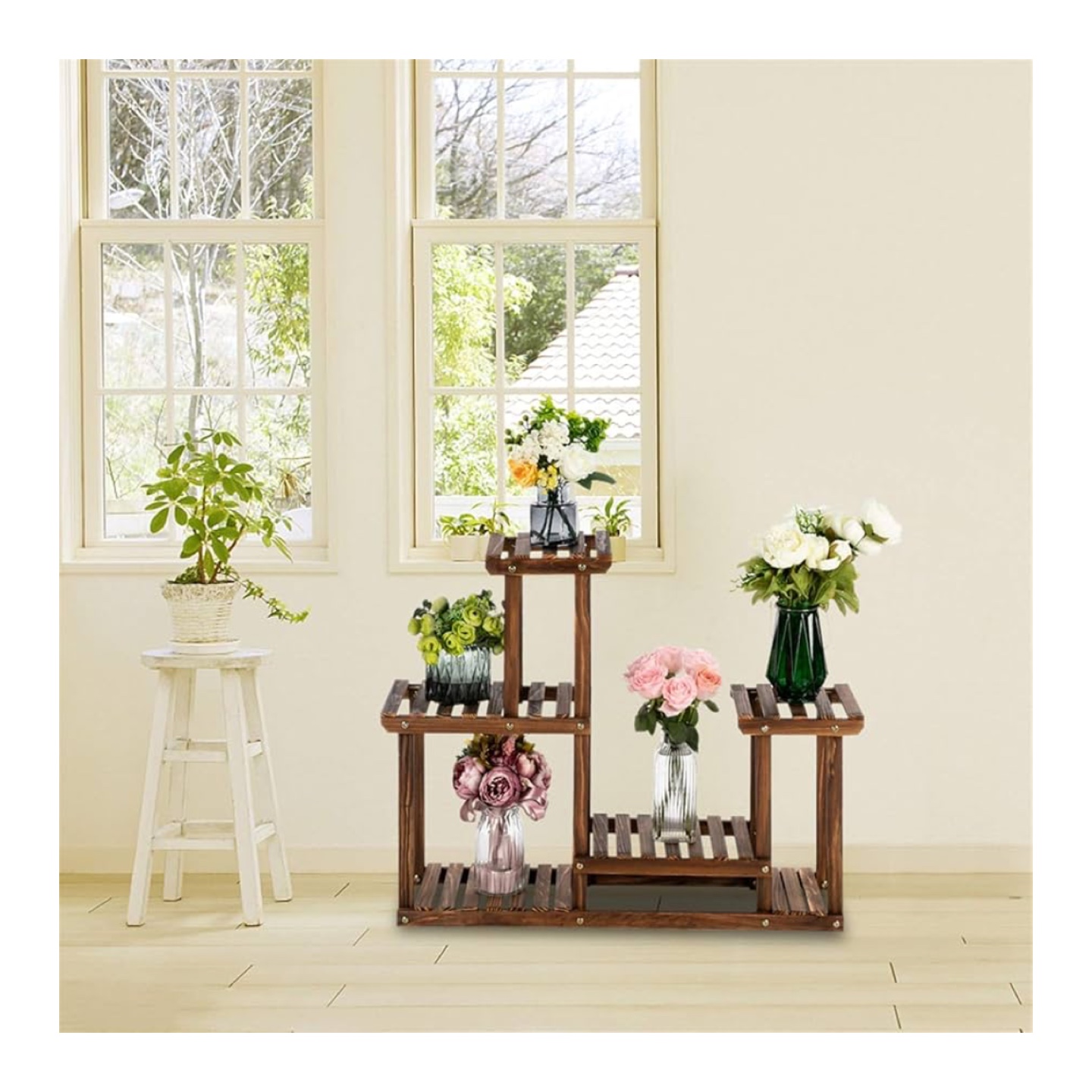 Wooden Plant Stand - photo 4