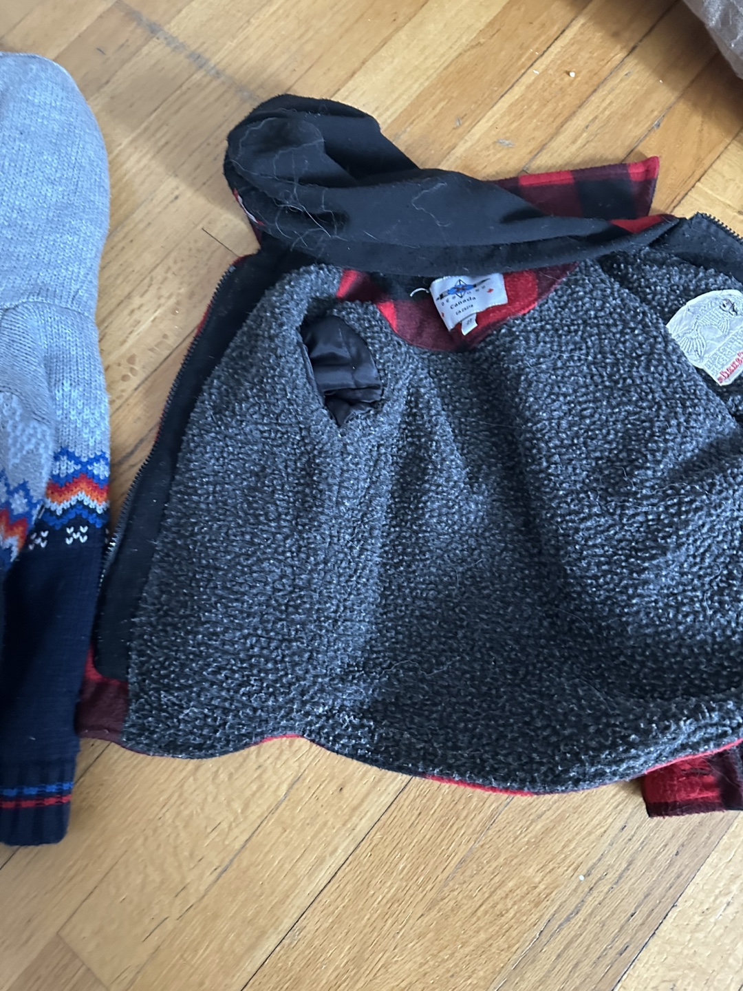 Kids' Winter Bundle: Two Jackets, Mittens