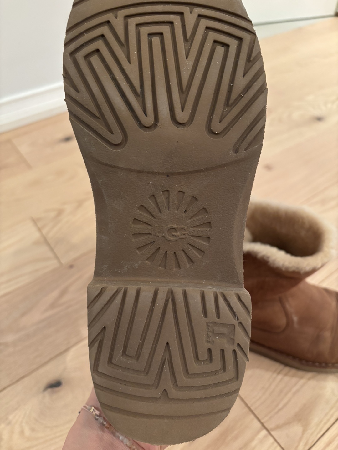 Women's UGG Australia Brown Leather Boots - photo 4