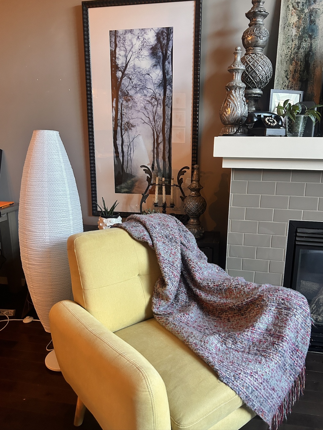 Mustard Yellow Accent Chair - photo 3