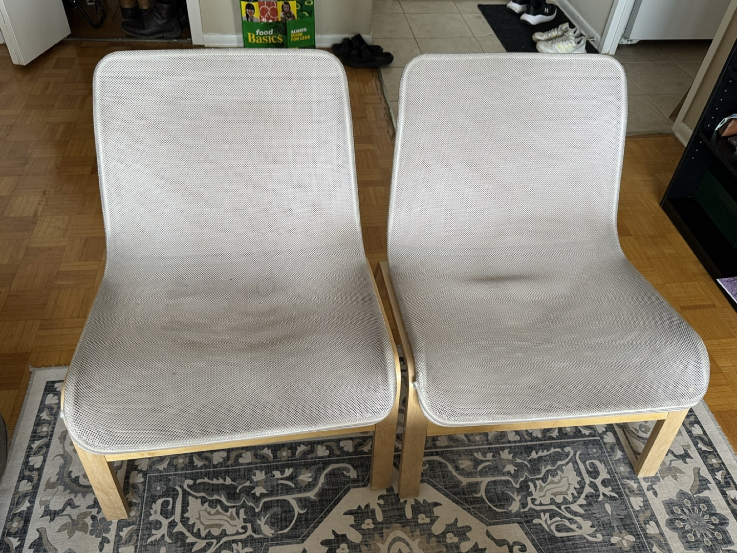 Pair of IKEA chairs