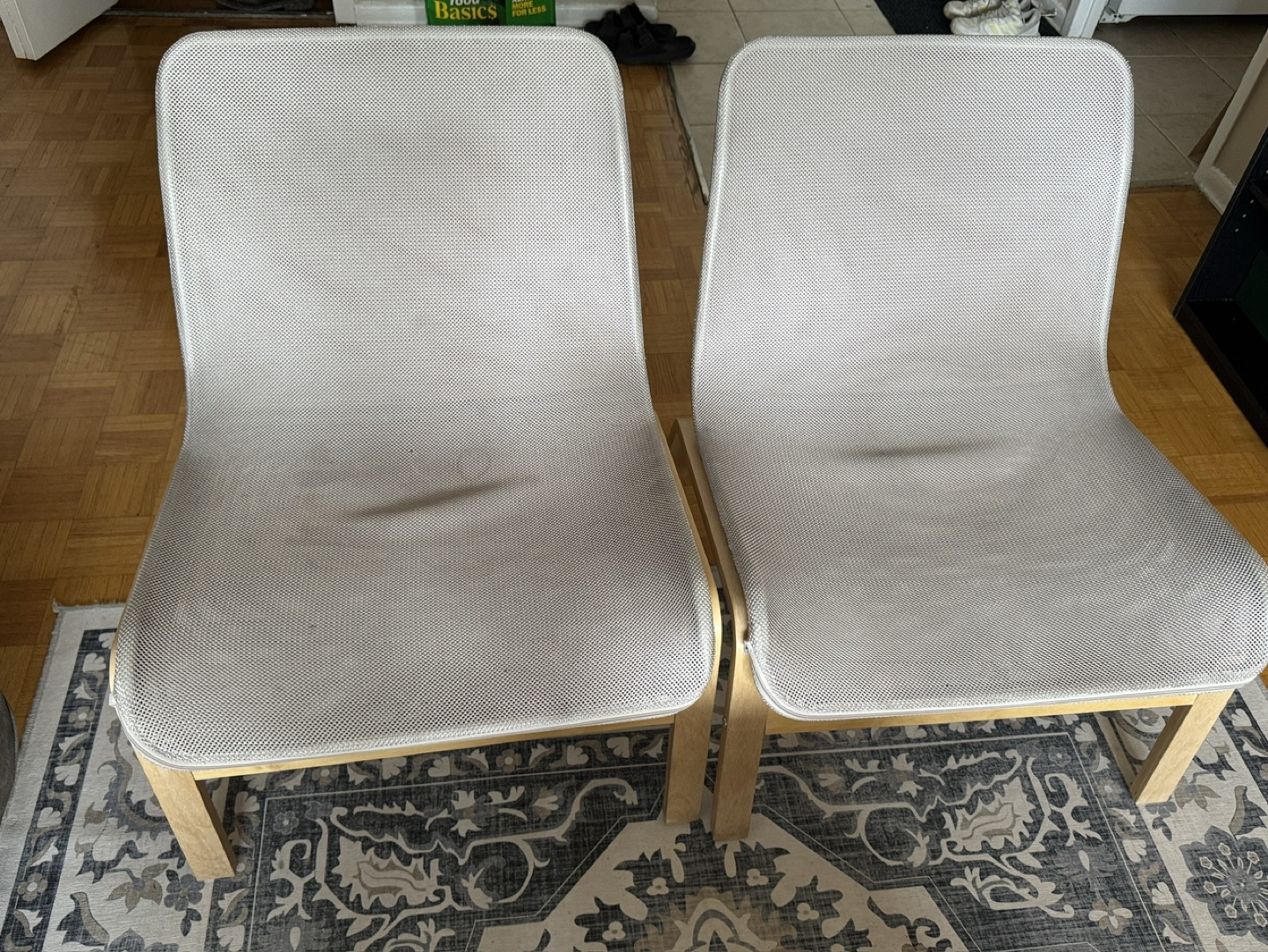 Pair of IKEA chairs - photo 3