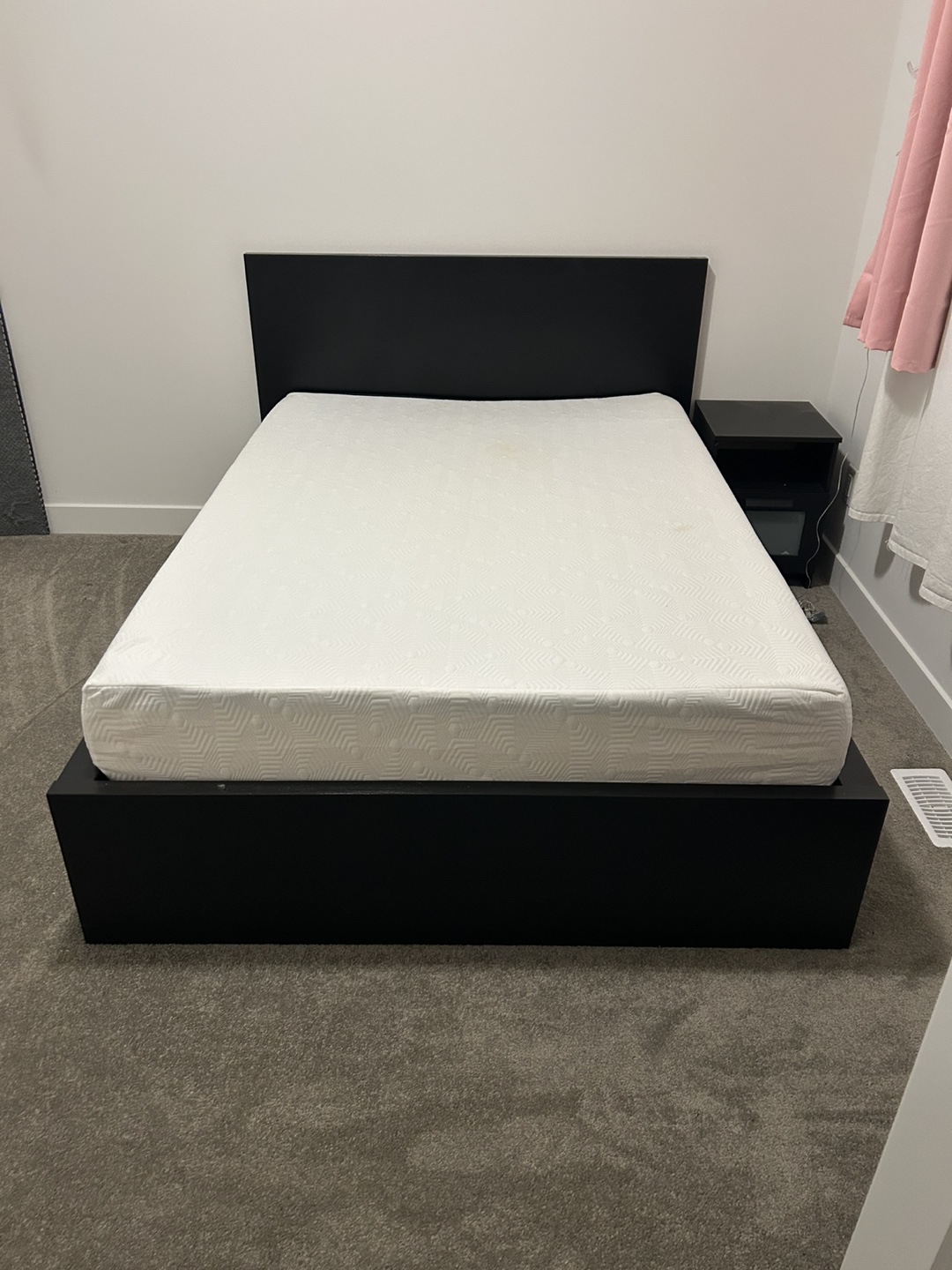 IKEA MALM Bed Frame with Storage Drawers - Black-Brown - photo 2