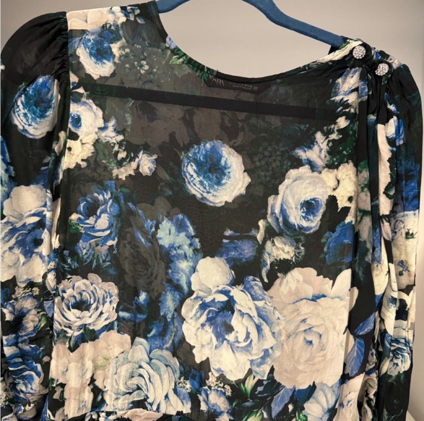 Zara Floral Mini Dress - photo 2