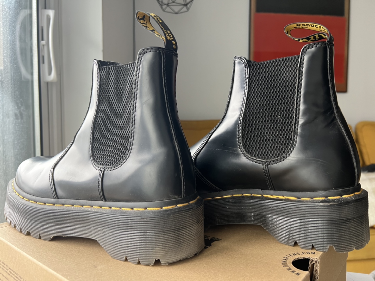 Dr. Martens 2976 Quad Chelsea Boots - Black - Size US 10 - photo 3