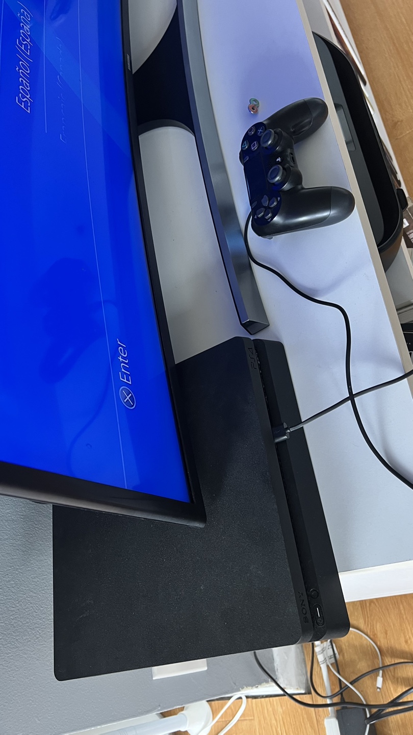 PlayStation 4 Slim 1TB Console with Controller and Headset - photo 2