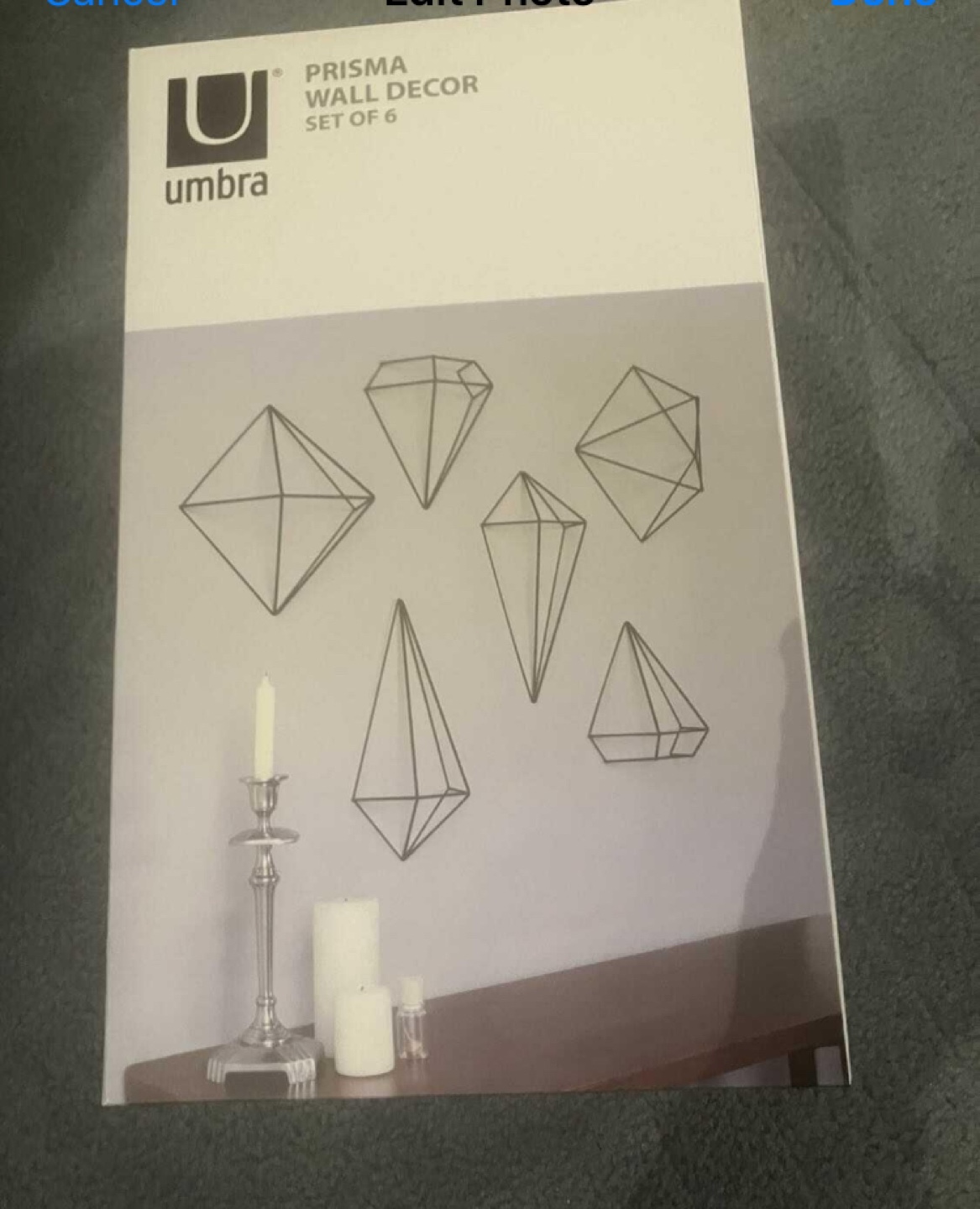 Umbra Prisma Wall Decor - Set of 6