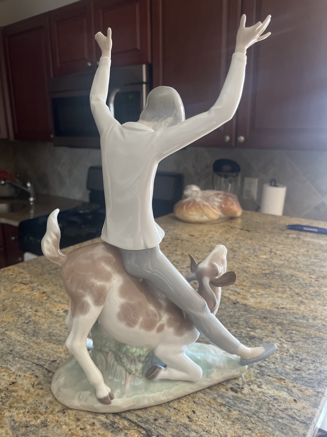 Lladró Boy Riding Goat Figurine - photo 2