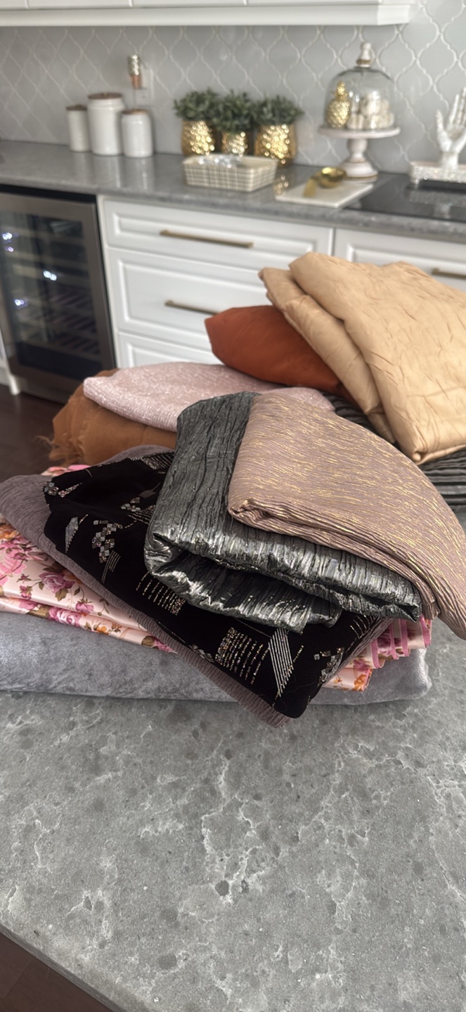 Fabric Bundle - Assorted Colours and Textures