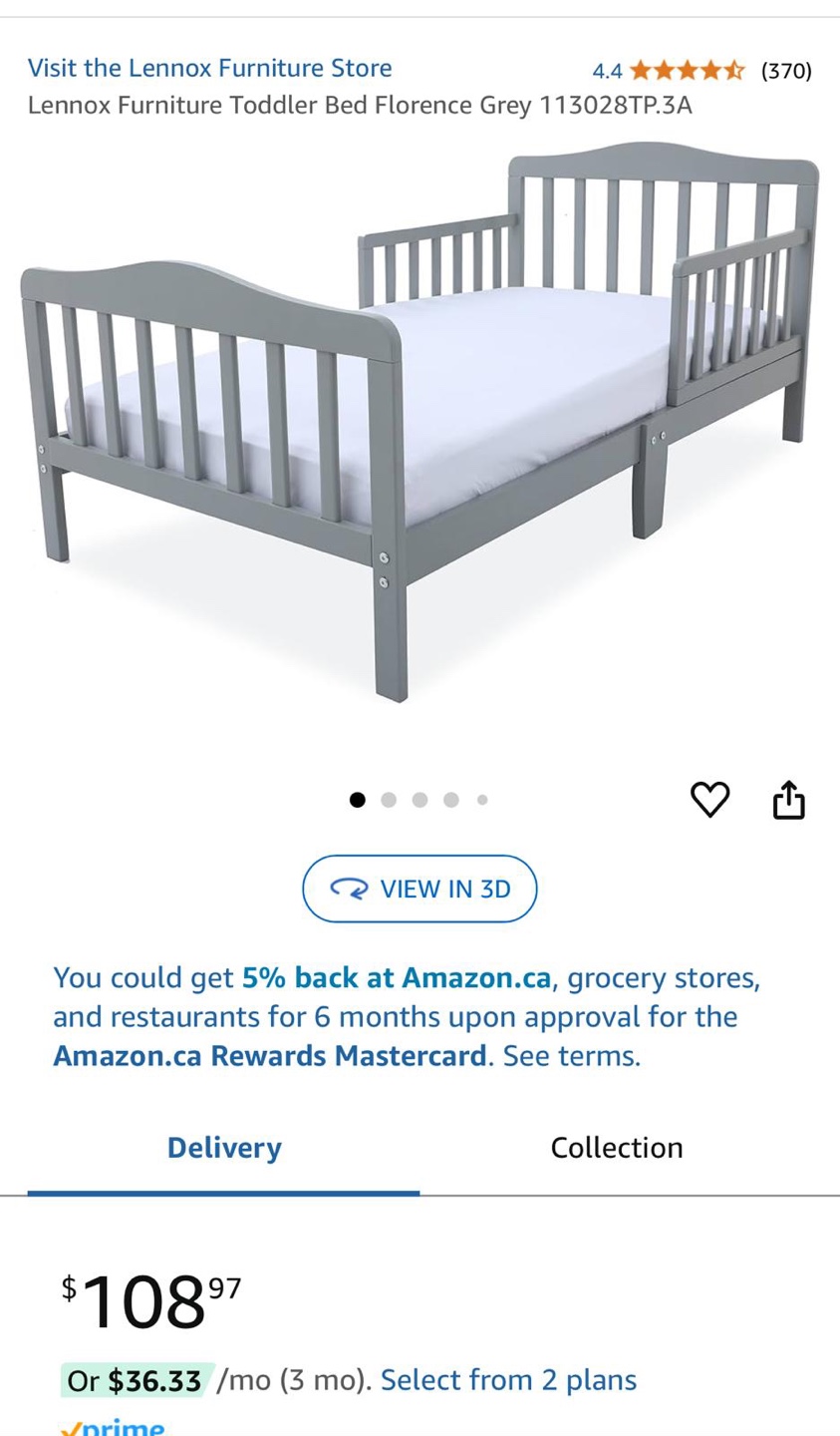 Toddler Bed + Mattress Combo - photo 3