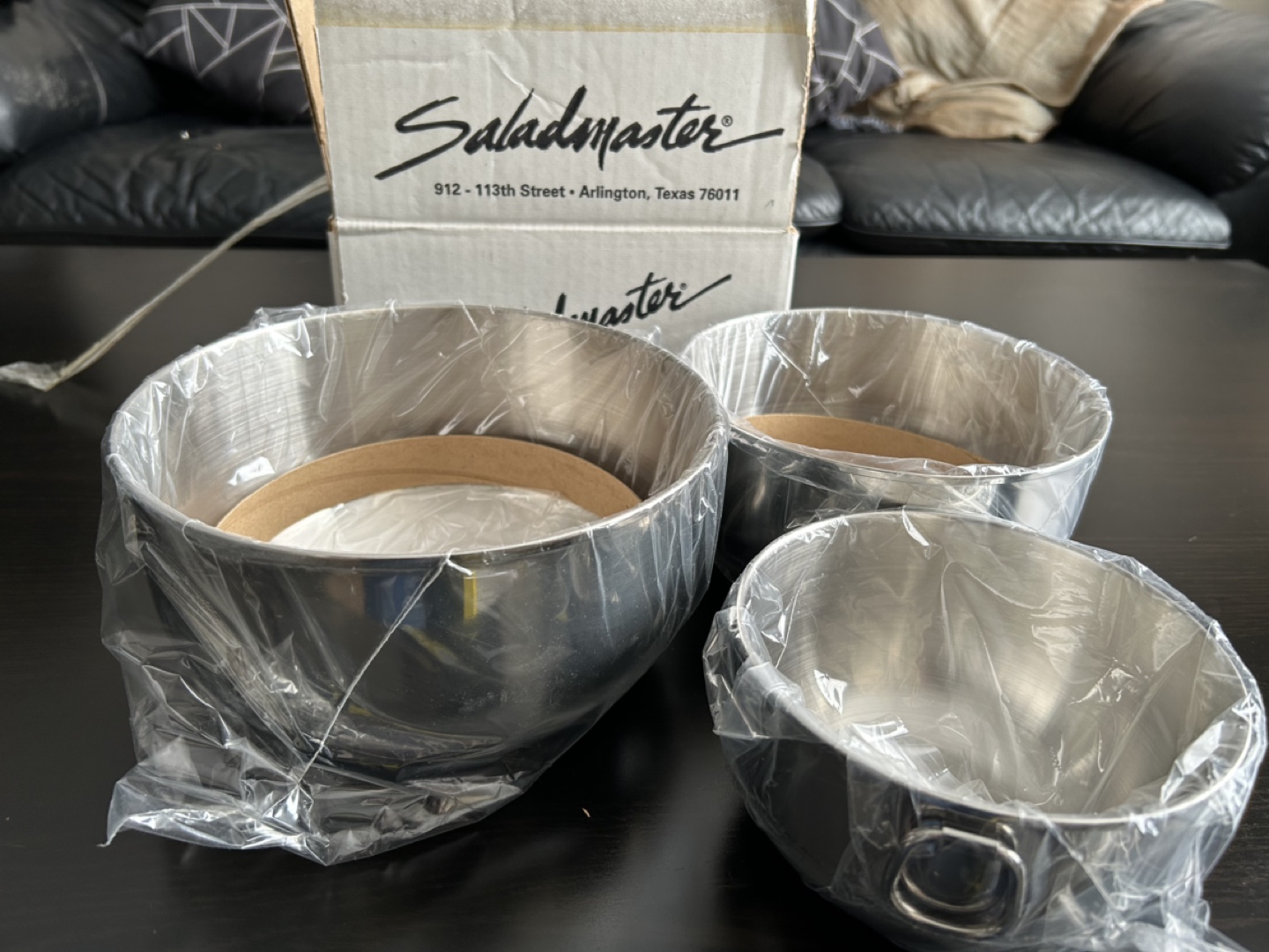 Saladmaster Stainless Steel Mixing Bowls Set