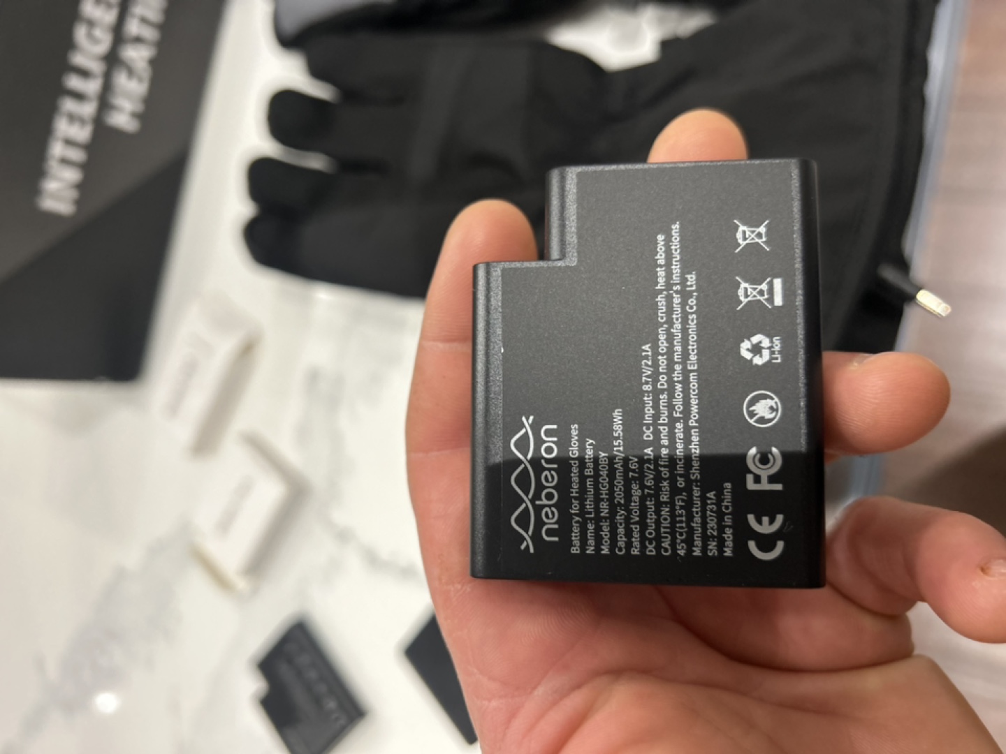 XXl heated gloves - photo 4