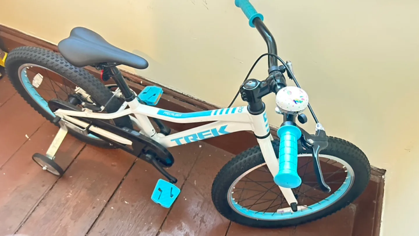 Trek Precaliber 16 Girls' Bike with Training Wheels image indicator(2)