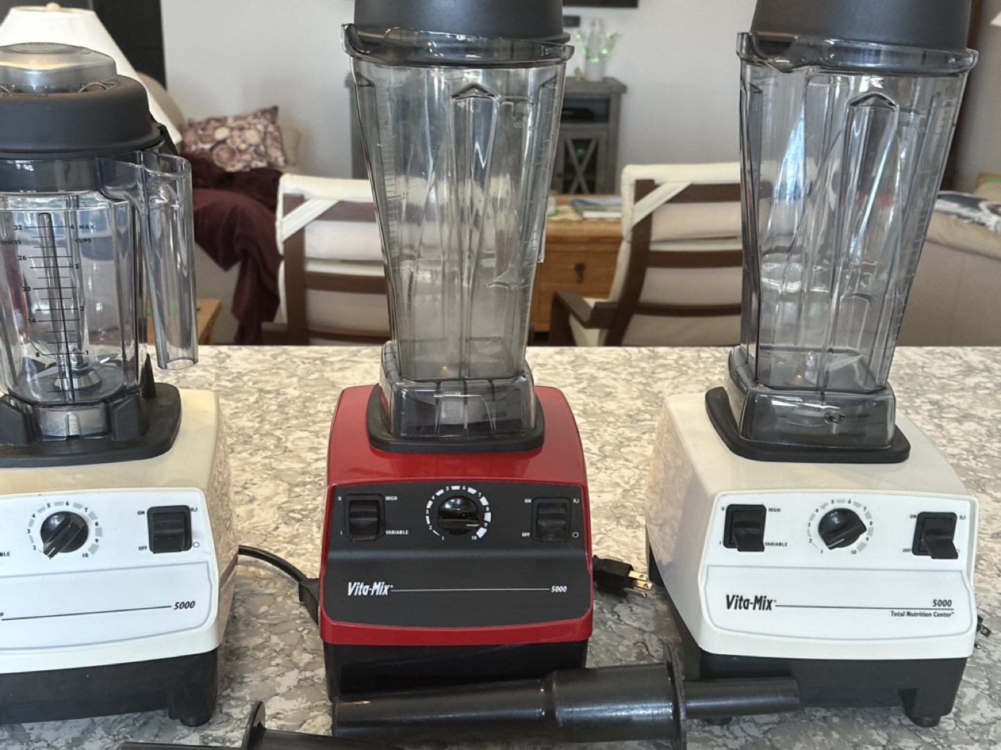 Three Vita-mix 5000 Blenders