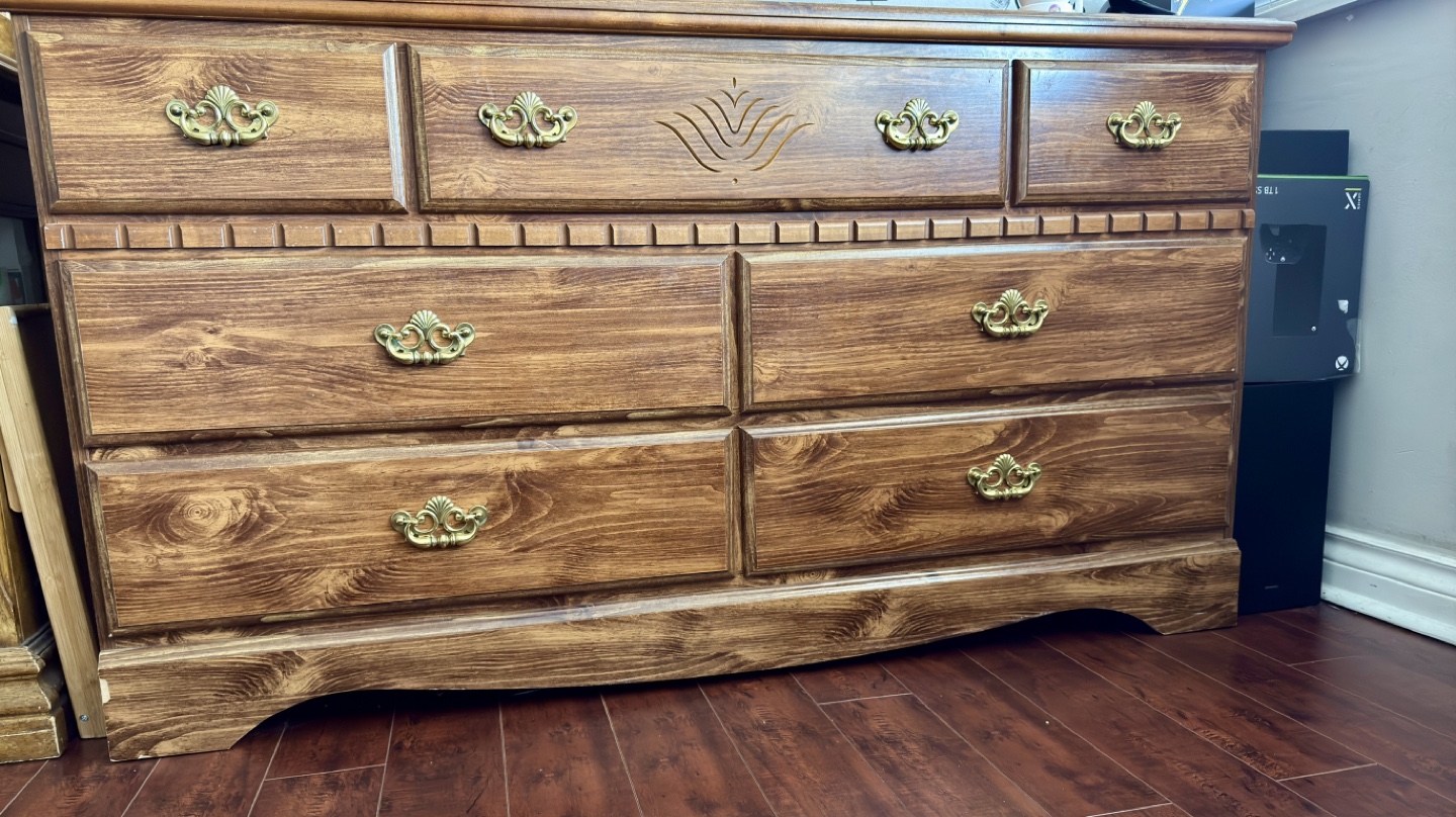 Seven Drawer Wooden Dresser - photo 2