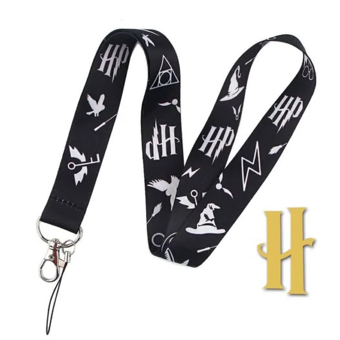 Harry Potter Kawaii Lanyard and Key/Wrist Fob Set image indicator(4)