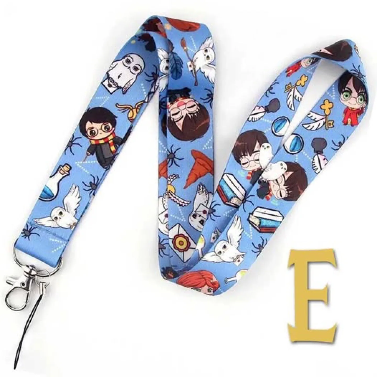 Harry Potter Kawaii Lanyard and Key/Wrist Fob Set image indicator(10)
