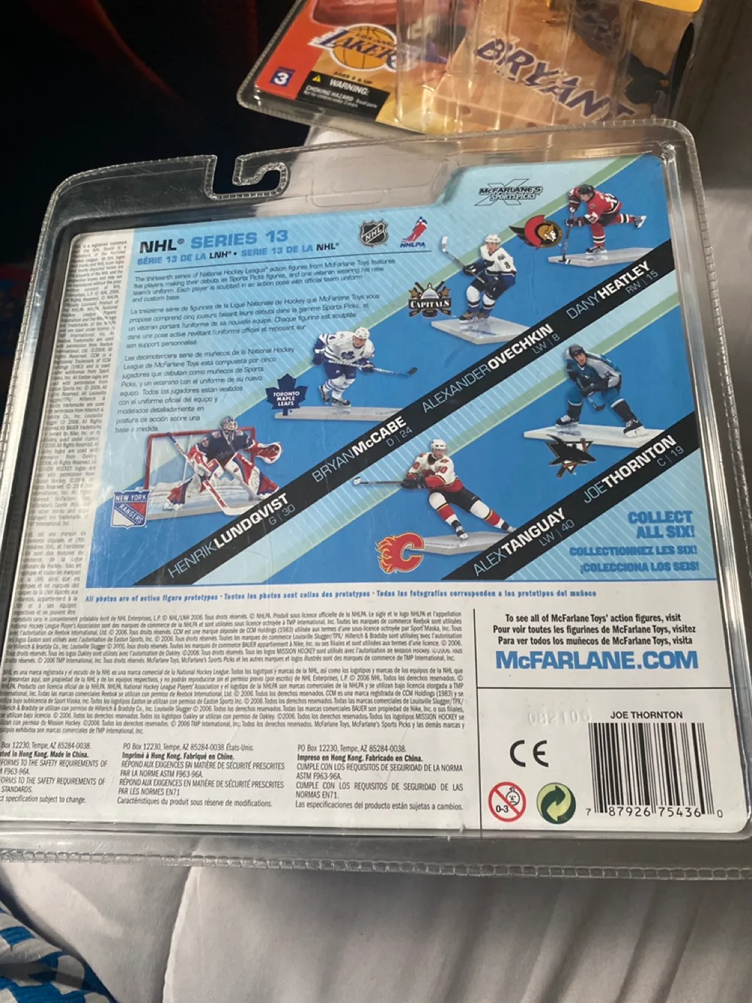 Joe Thornton San Jose Sharks Action Figure image indicator(2)