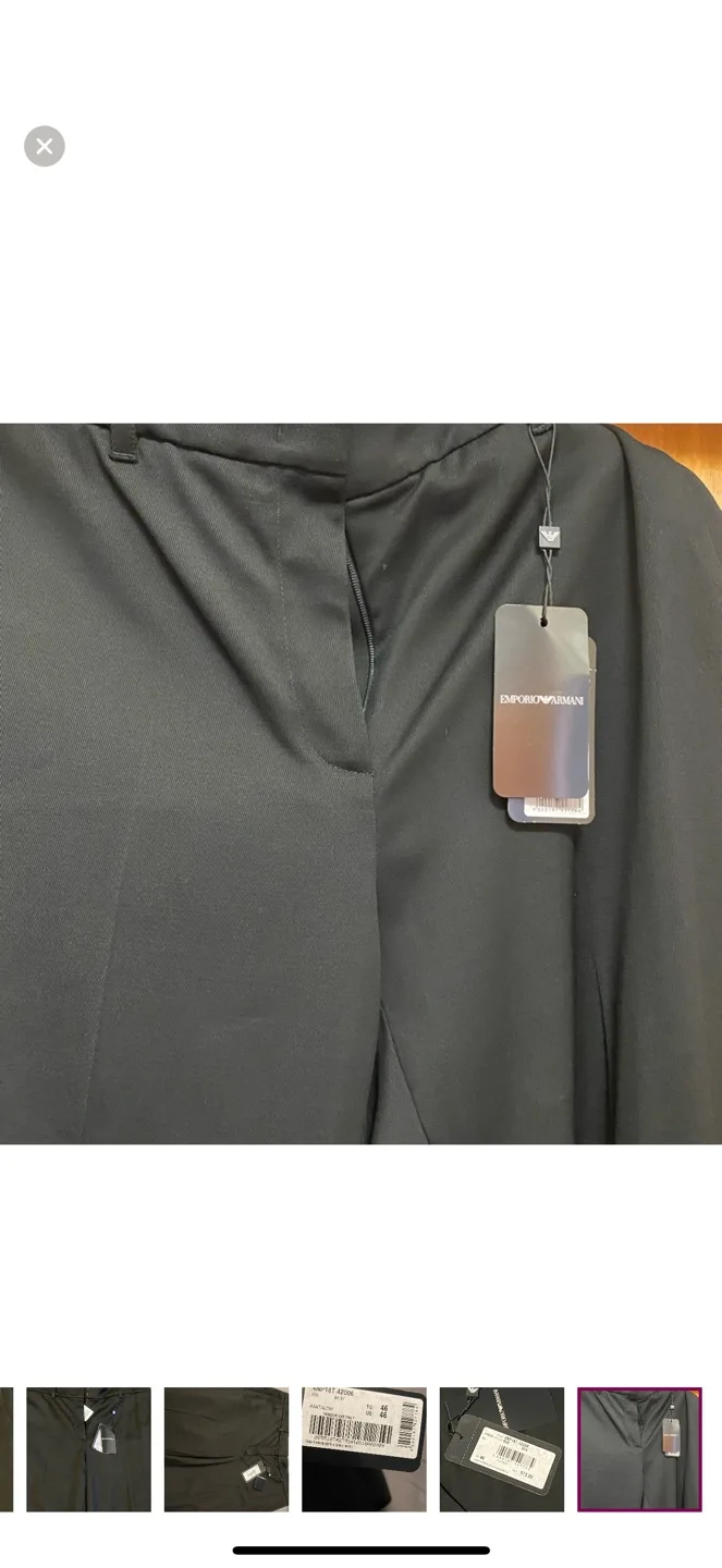 Emporio Armani trousers (Woman) (Dress Pants) image indicator(4)