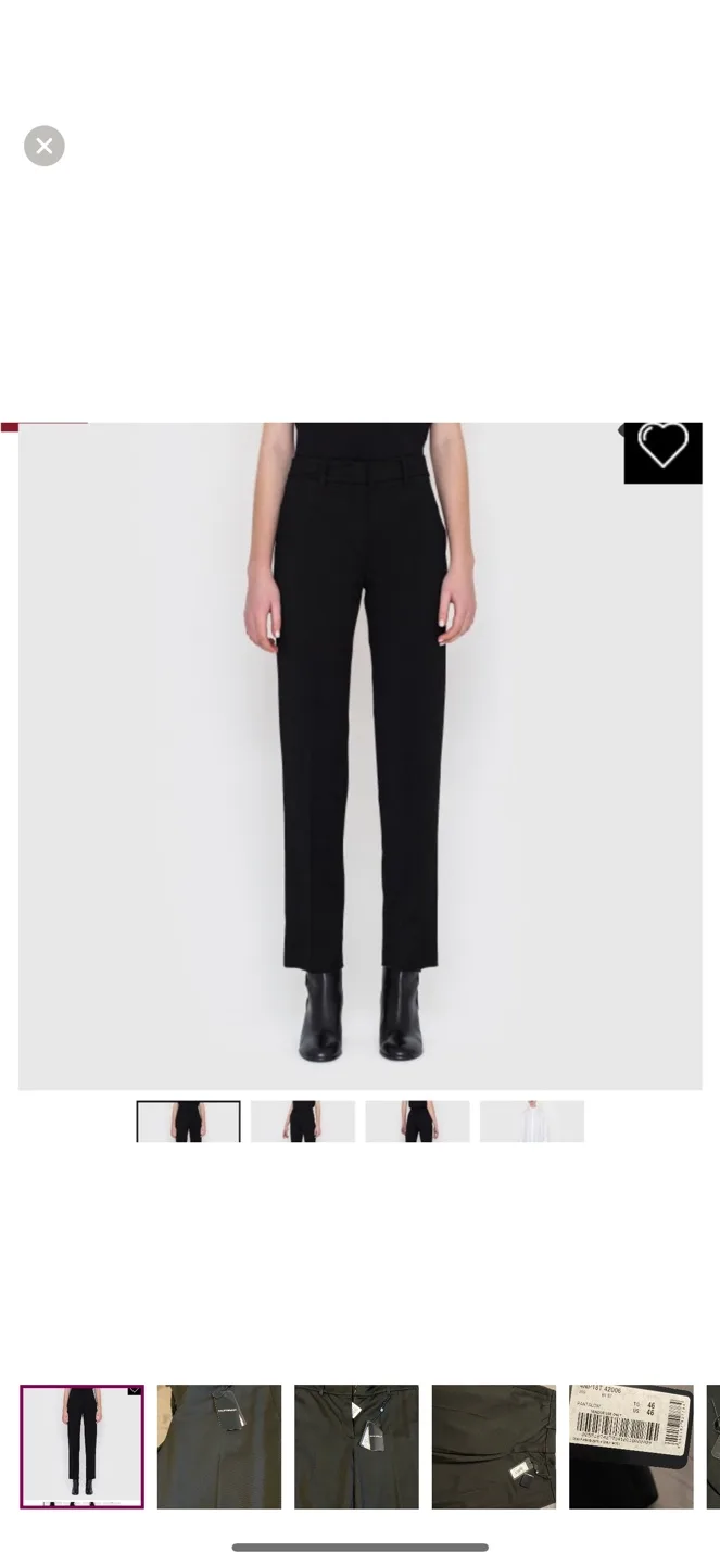 Emporio Armani trousers (Woman) (Dress Pants) image indicator(3)