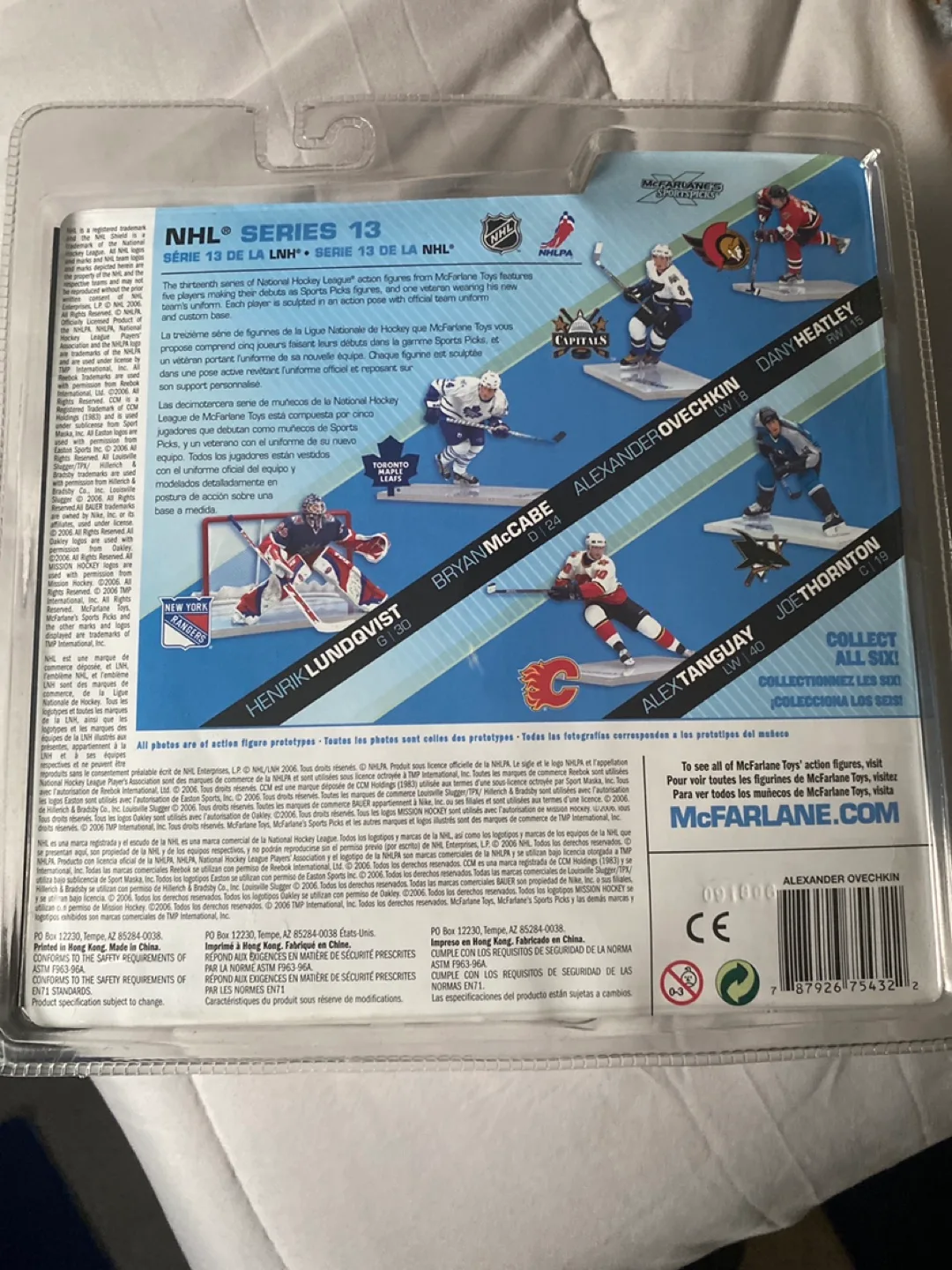 Alexander Ovechkin Washington Capitals Action Figure image indicator(2)