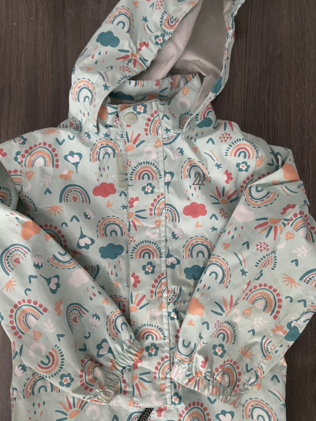 Ripzone Kids Rainbow Rainsuit - Size 6/6 - photo 2