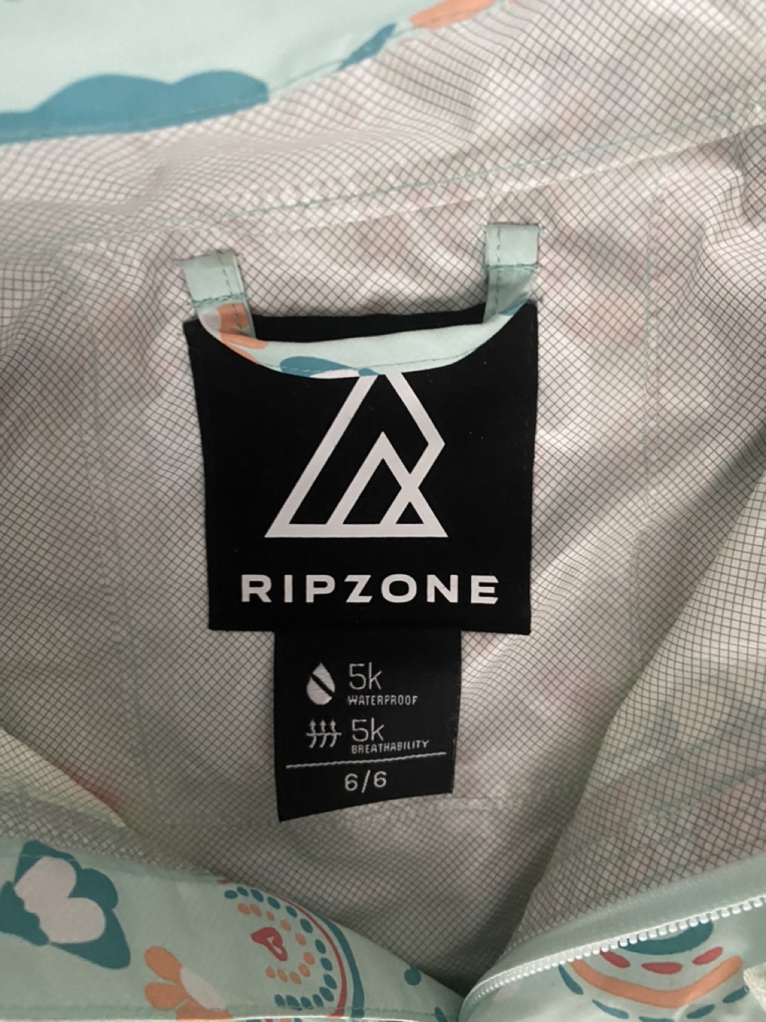 Ripzone Kids Rainbow Rainsuit - Size 6/6 - photo 3