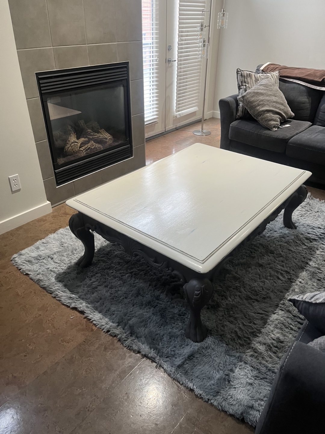 Elegant Painted Coffee Table