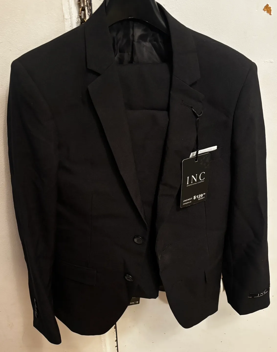 INC International Black Suit thumbnail